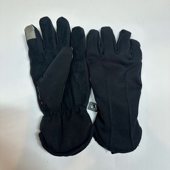 Manzella Black Touch Tip Gloves Touchtip Women's S Small Cell Phone Touch Tip - Picture 1 of 7